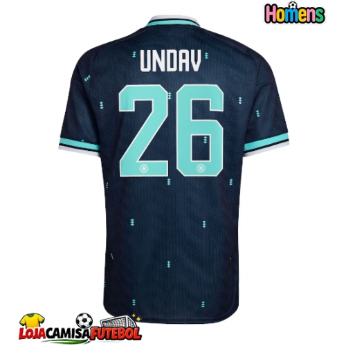 Camisa de Futebol Alemanha Deniz Undav #26 Equipamento Secundário Mundo 2026 Manga Curta